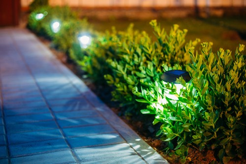 garden lighting electrician in birmingham